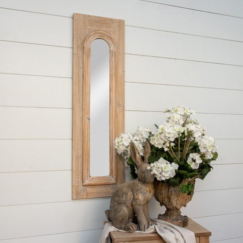 40.25" WOOD MIRROR
