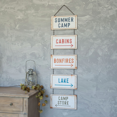 SUMMER CAMP SIGN