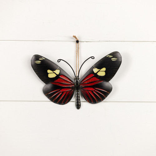 10" BLACK & ORANGE BUTTERFLY