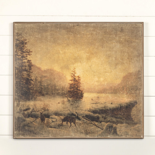 WINTER WOODLAND PRINT*