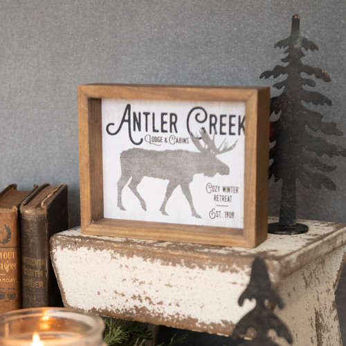 ANTLER CREEK TABLETOP SIGN