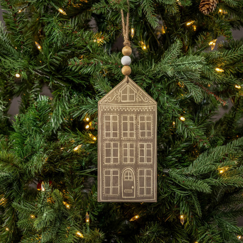 NATURAL SINGLE DOOR BUILDING ORNAMENT