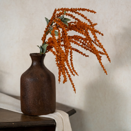 39" ORANGE AMARANTHUS HANGING SPRAY