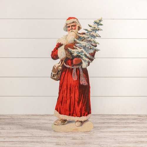 36" SANTA W/ TREE DUMMY BOARD