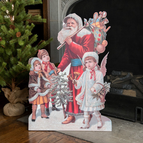 36" SANTA W/ CHILDREN DUMMY BOARD