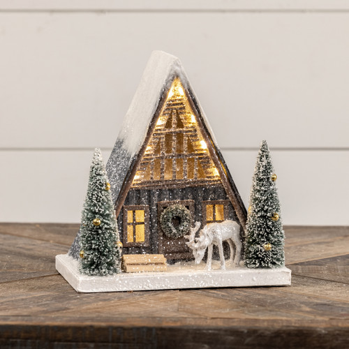 8.75" A FRAME CABIN