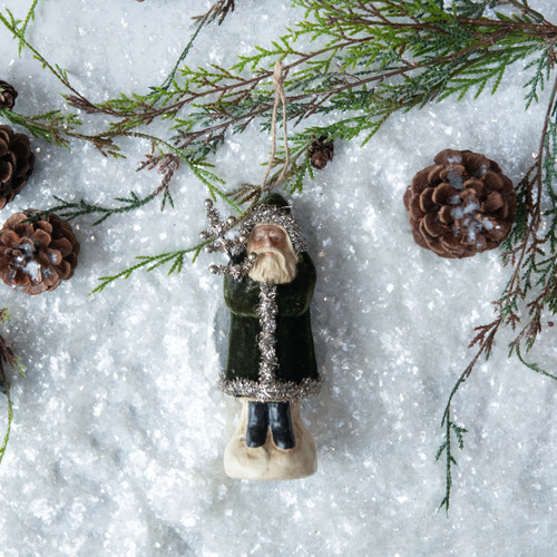FOREST VELVET BELSNICKLE ORNAMENT