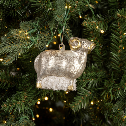 HORNED SHEEP ORNAMENT