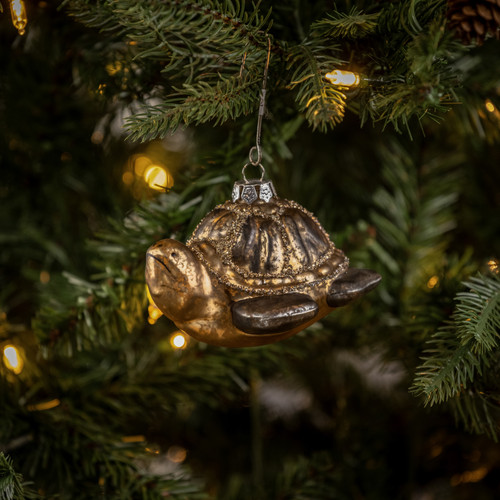 4" TURTLE ORNAMENT