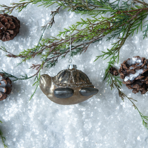 4" TURTLE ORNAMENT