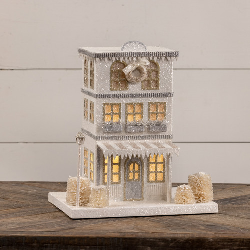 14" LIGHT UP DOWNTOWN SHOP