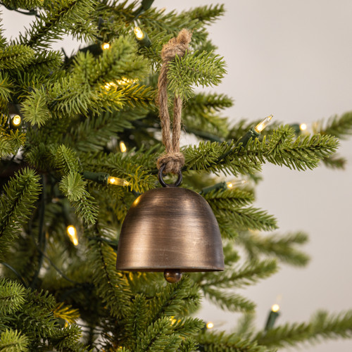 2.5" BRONZE MORGAN BELL ORNAMENT