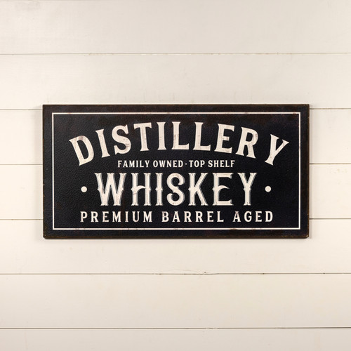 FAMILY OWNED DISTILLERY SIGN