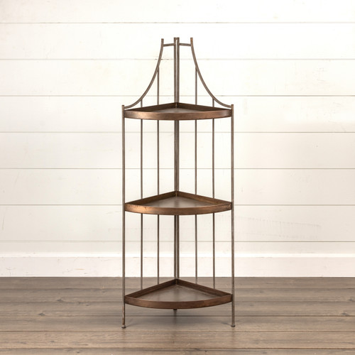3 TIER CORNER SHELF
