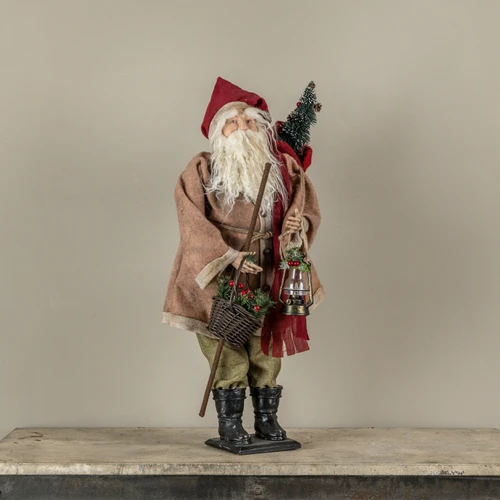 26" SANTA W/ WALKING STICK