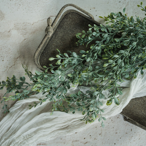 32" ENGLISH BOXWOOD HANGING BUSH