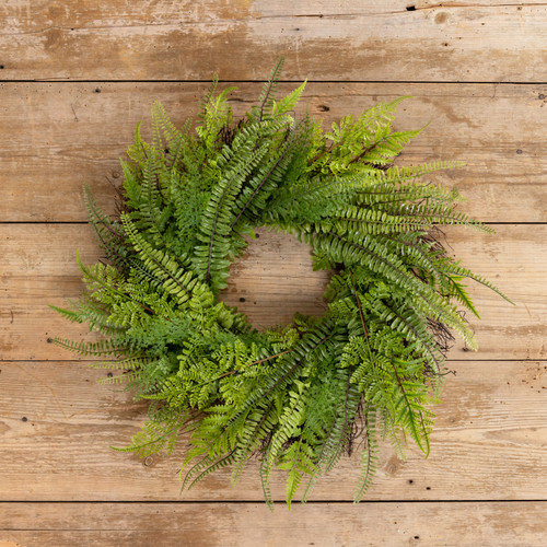 26" LACEY FERN WREATH