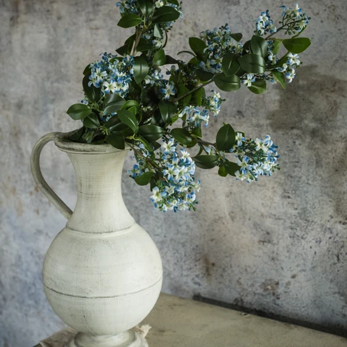 32" BLUE WILD BLOSSOM SPRAY