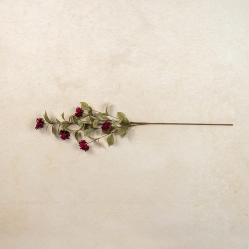 34" BURGUNDY DAISY SPRAY