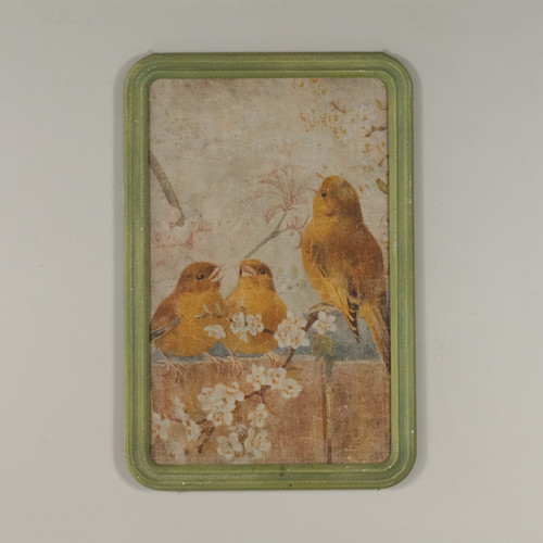 FRAMED BIRD TRIO PRINT