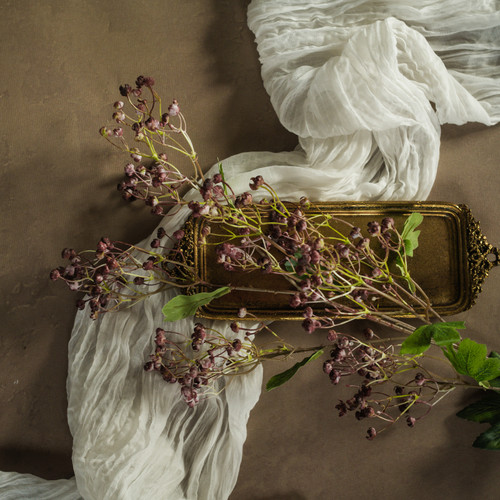 34" WINE WINTER DAPHNE SPRAY
