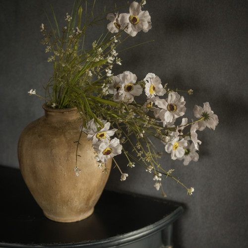 22" GREY WILDFLOWER SPRAY