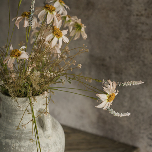 22.5" PALE PINK WILDFLOWER SPRAY
