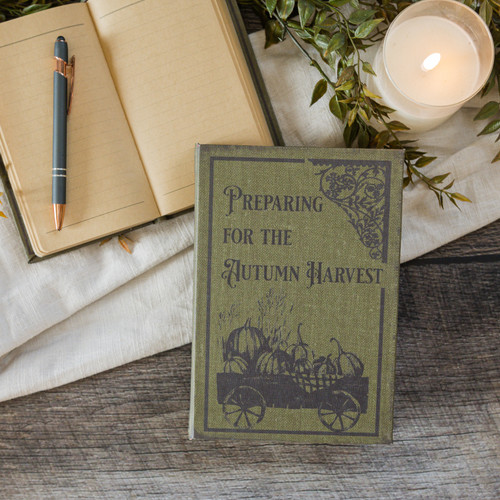 8.5" PREPARING FOR THE AUTUMN HARVEST JOURNAL