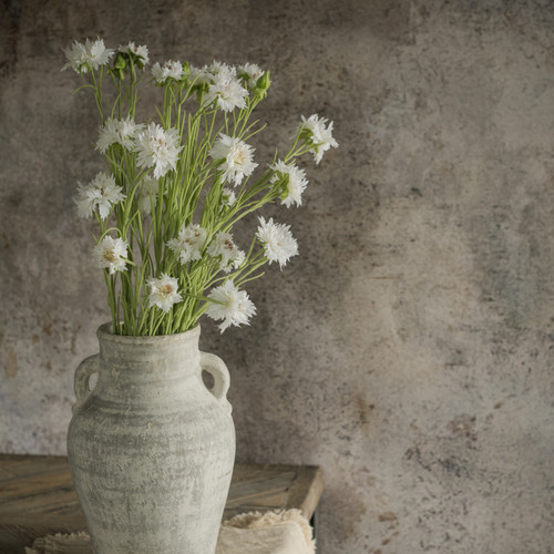 35.5" WHITE DAISY SPRAY