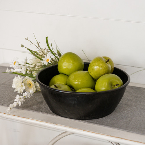 11.5" AGED BLACK BOWL