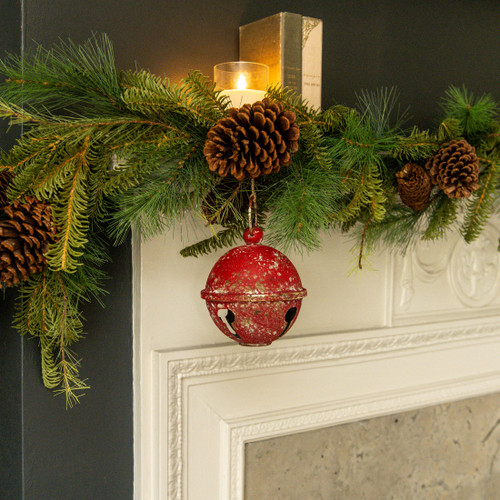 5" RED SLEIGH BELL