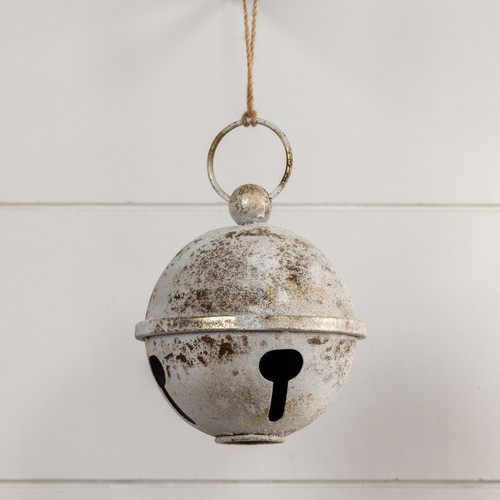 5" WHITE SLEIGH BELL
