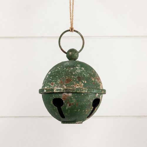 5" GREEN SLEIGH BELL