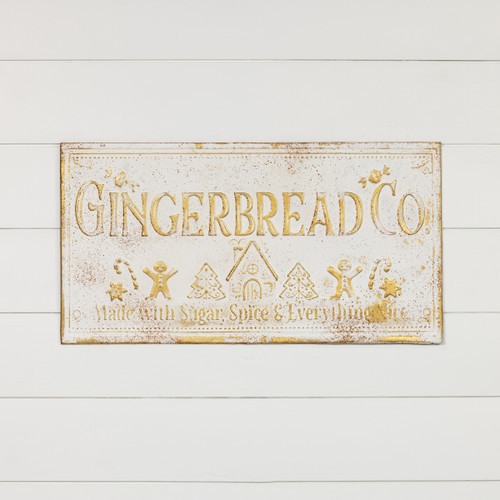 GINGERBREAD BAKING CO. SIGN