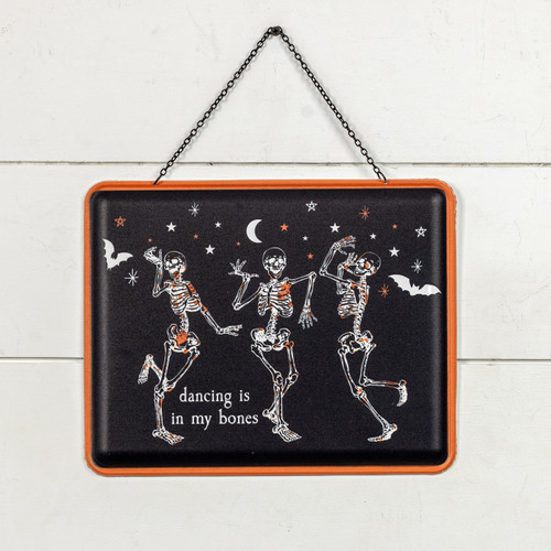 DANCING SKELETONS SIGN