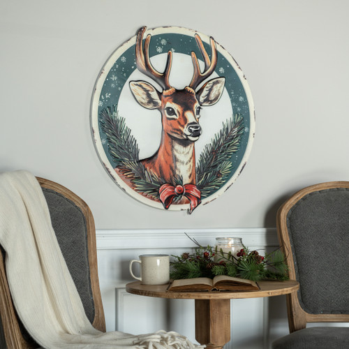 DEER W/ BOW SIGN
