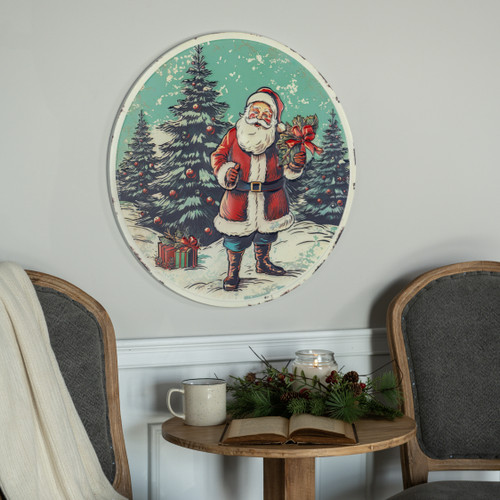 SANTA'S TREE FARM SIGN