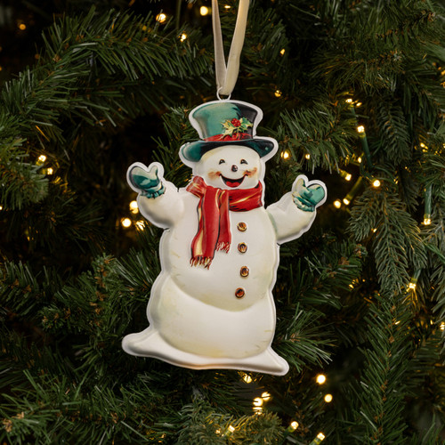 JOLLY SNOWMAN ORNAMENT