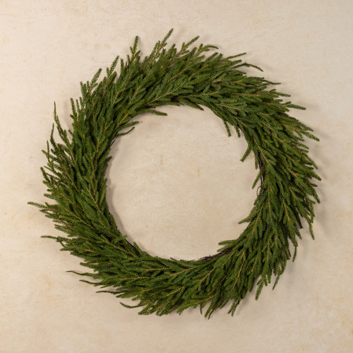 30" SOFT TOUCH NORFOLK PINE WREATH