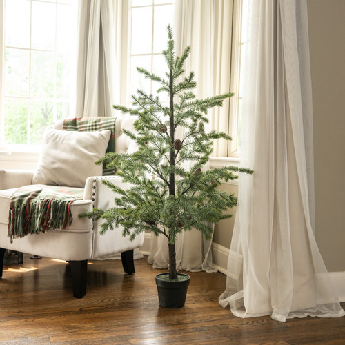 48" COPLEY PINE TREE IN POT