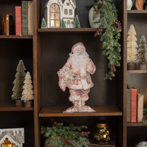 18" JOLLY SANTA METAL DUMMY BOARD