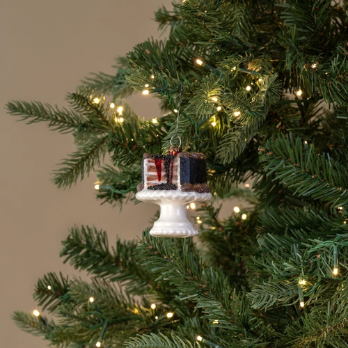 CHOCOLATE CAKE ORNAMENT