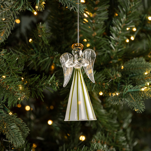 WHITE ANGEL ORNAMENT