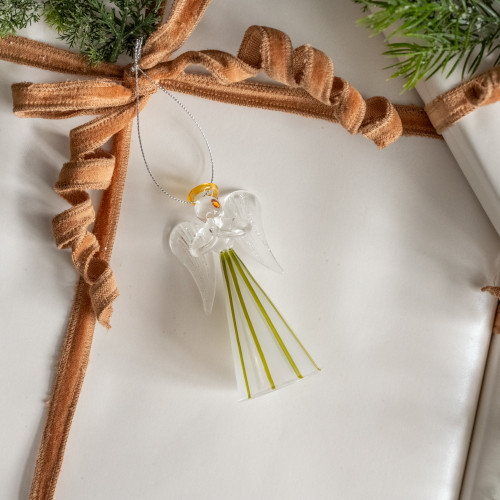 WHITE ANGEL ORNAMENT