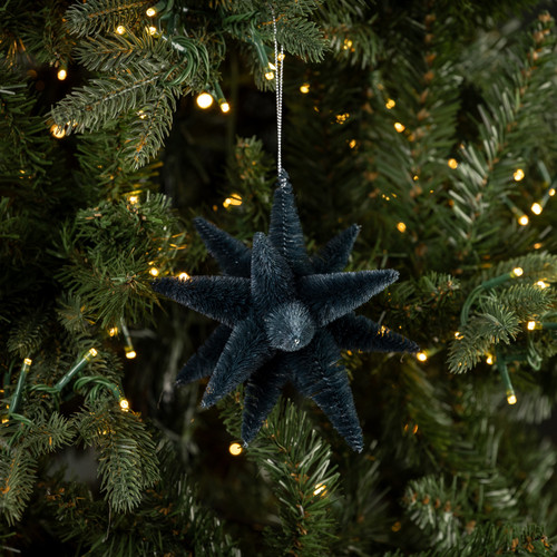 BLUE BOTTLEBRUSH STAR ORNAMENT