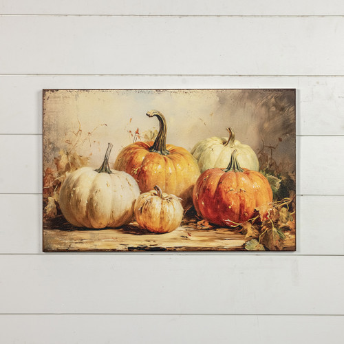 28" x 18" BOUNTIFUL PUMPKIN PRINT