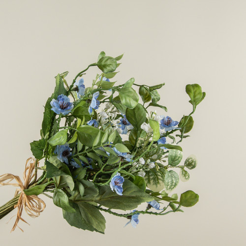 16.5" BLUE & WHITE WILDFLOWER BUNDLE