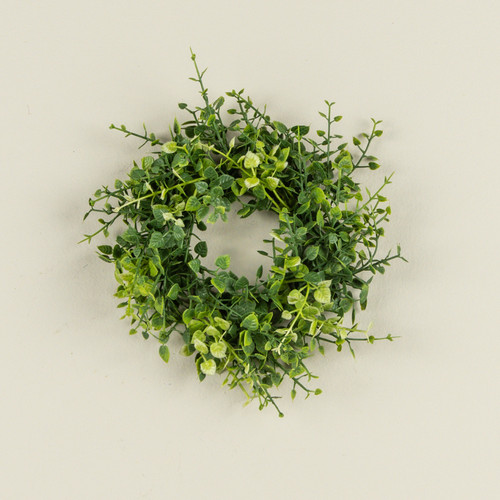 7" MINI VINCA VINE CANDLE RING