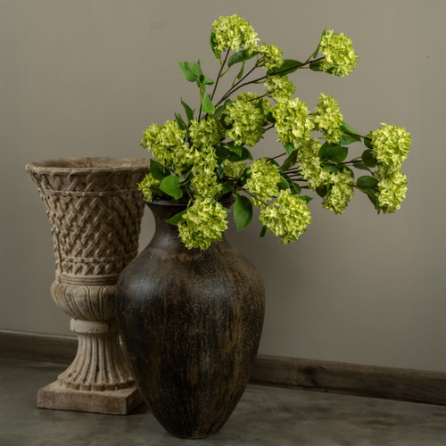 44" GREEN HYDRANGEA SPRAY