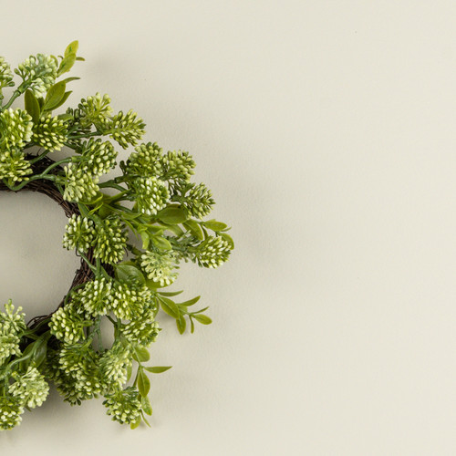 12" CLOVER CANDLE RING
